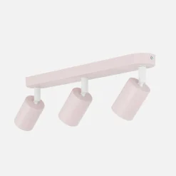 Listwy Oświetleniowe|Wszystkie Lampy Sufitowe|TK Tomasz Krywult Listwa podwieszana 3 reflektory różowa LIVIA