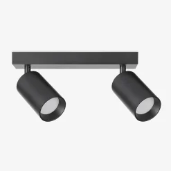 Zumaline Listwa podwieszana 2 reflektory czarna WADE