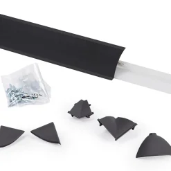 Qubik Listwa przyblatowa EGGER czarna