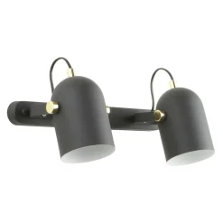 Listwy Oświetleniowe|Wszystkie Lampy Sufitowe|Zumaline Listwa 2-punktowa czarno-złota ARIES