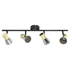 Zumaline Listwa 4-punktowa czarno-złoty CENTO