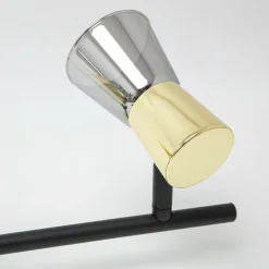 Zumaline Listwa 4-punktowa czarno-złoty CENTO