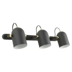 Listwy Oświetleniowe|Wszystkie Lampy Sufitowe|Zumaline Listwa 3-punktowa czarno-złota ARIES