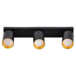 Listwa reflektor 3-punktowy czarno-złoty MARIBEL III