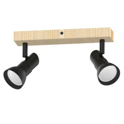 Listwy Oświetleniowe|Wszystkie Lampy Sufitowe|Zumaline Listwa reflektor 3-punktowy czarny TRIEST