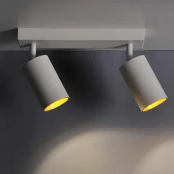 Listwa reflektor 2-punktowy biało-złoty MARIBEL II