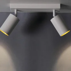 Listwa reflektor 2-punktowy biało-złoty MARIBEL II