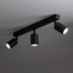 TK Tomasz Krywult Listwa sufitowa 3 reflektory czarna TOP