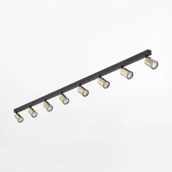 TK Tomasz Krywult Listwa sufitowa 8 spotów czarno-złota TOP