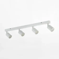 Listwy Oświetleniowe|Wszystkie Lampy Sufitowe|TK Tomasz Krywult Listwa sufitowa 4 spoty biała TOP