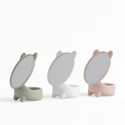 Lustra Dekoracyjne|inny Lusterko kosmetyczne różowe