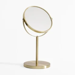 Lustra Dekoracyjne|inny Lusterko kosmetyczne złote 34,4 cm