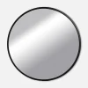 Lustra Dekoracyjne|Lustra Łazienkowe|inny Lustro łazienkowe okrągłe czarne TORRE 60 cm