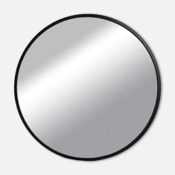 Lustra Dekoracyjne|Lustra Łazienkowe|inny Lustro łazienkowe okrągłe czarne TORRE 60 cm