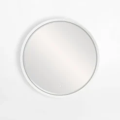 Lustra Dekoracyjne|Lustra Łazienkowe|inny Lustro łazienkowe z akrylową ramą LED złote 60 cm