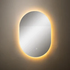 inny Lustro łazienkowe z oświetleniem LED 70x50 cm