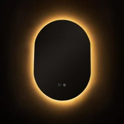 inny Lustro łazienkowe z oświetleniem LED 70x50 cm