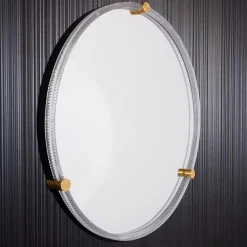 Lustra Dekoracyjne|Lustra Łazienkowe|inny Lustro łazienkowe z oświetleniem LED czarne 60 cm