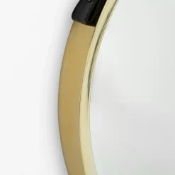 Lustra Dekoracyjne|Lustra|inny Lustro na pasku mosiądz 45,7 cm