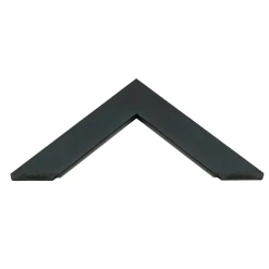 Lustro stojące w czarnej ramie SLIM 40x160 cm