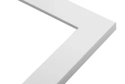 Lustro w białej ramie SLIM 67,5x127,5 cm