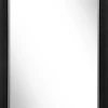 Lustra Dekoracyjne|Lustra|inny Lustro w czarnej ramie ALPI 48x138 cm