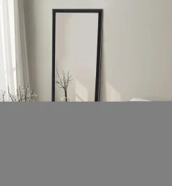 inny Lustro w czarnej ramie ALPI 68x178 cm