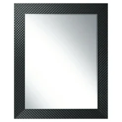 Lustra Dekoracyjne|Lustra| Lustro w czarnej ramie PIKO 63x83 cm