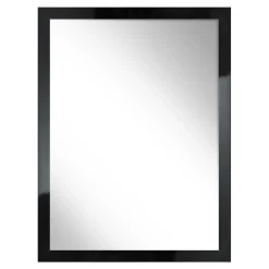 Lustra Dekoracyjne|Lustra| Lustro w czarnej ramie SLIM 57,5x77,5 cm