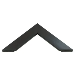 Lustra Dekoracyjne|Lustra| Lustro w czarnej ramie SLIM mat 47,5x107,5 cm