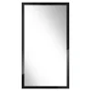 Lustro w czarnej ramie SLIM 67,5x127,5 cm