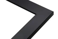 Lustro w czarnej ramie SLIM 67,5x127,5 cm