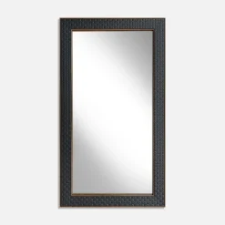 Lustra Dekoracyjne|Lustra|inny Lustro w czarnej ramie 76x136 cm