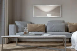 Lustro w srebrnej ramie SLIM 47,5x107,5 cm