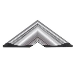 Lustro w srebrnej ramie VERONA 98x138 cm