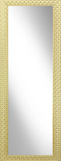 Lustra Dekoracyjne|Lustra|inny Lustro w złotej ramie DIAME 56x146 cm