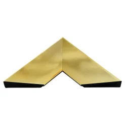 Lustra Dekoracyjne|Lustra| Lustro w złotej ramie MILANO 54x144 cm