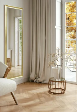 inny Lustro w złotej ramie OSLO 68x178 cm