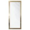 Lustro w złotej ramie SLIM 47,5x107,5 cm