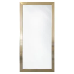 Lustra Dekoracyjne|Lustra| Lustro w złotej ramie SLIM 67,5x127,5 cm