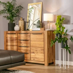 Lustra Dekoracyjne|Lustra| Lustro w złotej ramie SLIM 67,5x127,5 cm