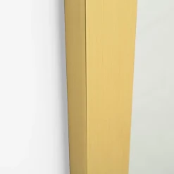 Lustra Dekoracyjne|Lustra|inny Lustro w złotej ramie SLIM 67,5x177,5 cm