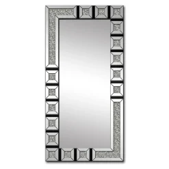 Lustro wiszące glamour 120x60 cm