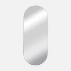 inny Lustro z oświetleniem LED owalne MILA 100x40 cm