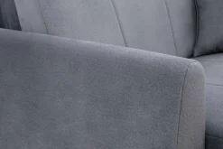 Dzieci Mała sofa rozkładana szara DALIA