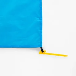 inny Mata piknikowa niebiesko-szara 180x200 cm