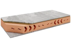 Materace|Perlo Materac z kokosem CARRARA TENCEL 160x200