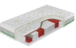 Materac z mikromasażem LUCIANO ALOE VERA 160x200 cm