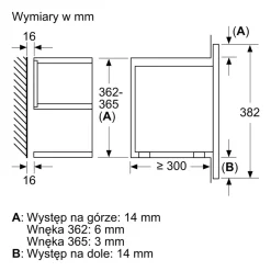 BOSCH Mikrofala do zabudowy Home Connect seria 8 czarna BEL7321B1