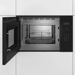 Kuchenki Mikrofalowe|BOSCH Mikrofala do zabudowy Home Connect seria 6 czarna BEL554MB0